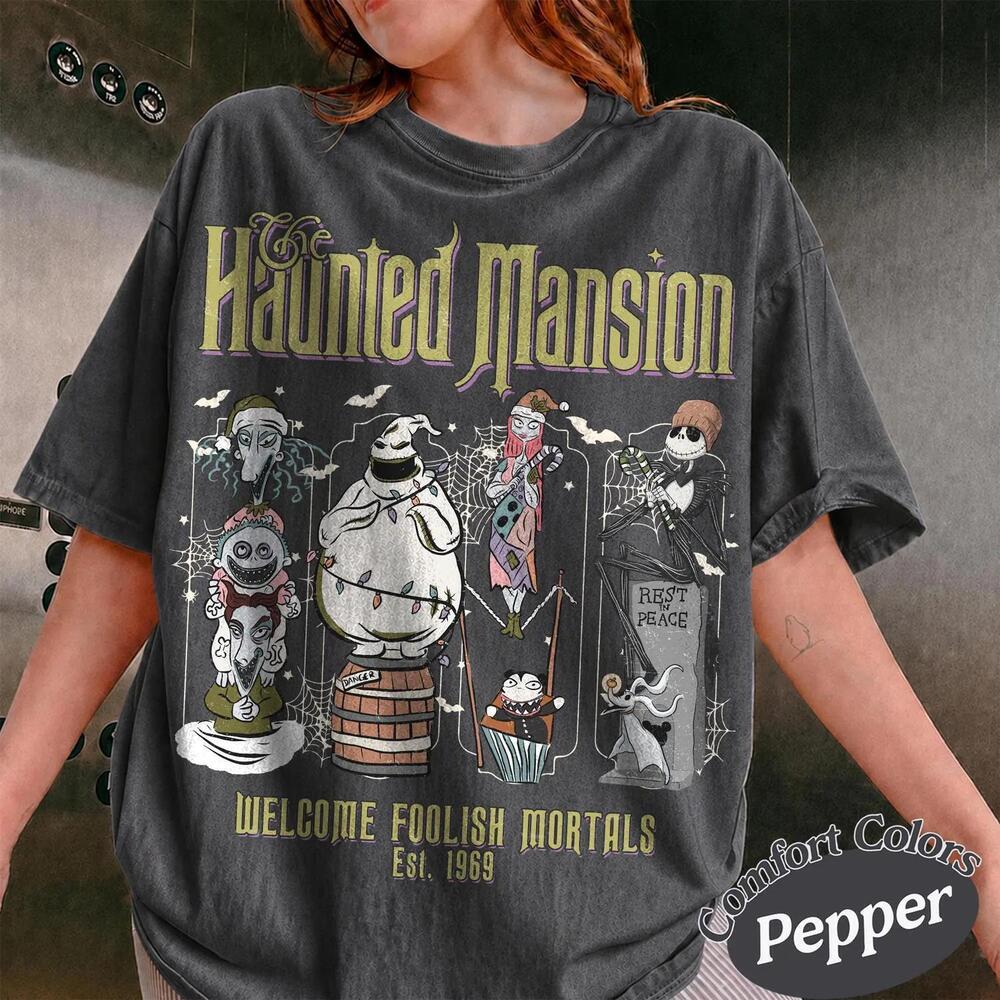 Retro Oogie Boogie Bash Shirt, Haunted Mansion Halloween Shirt